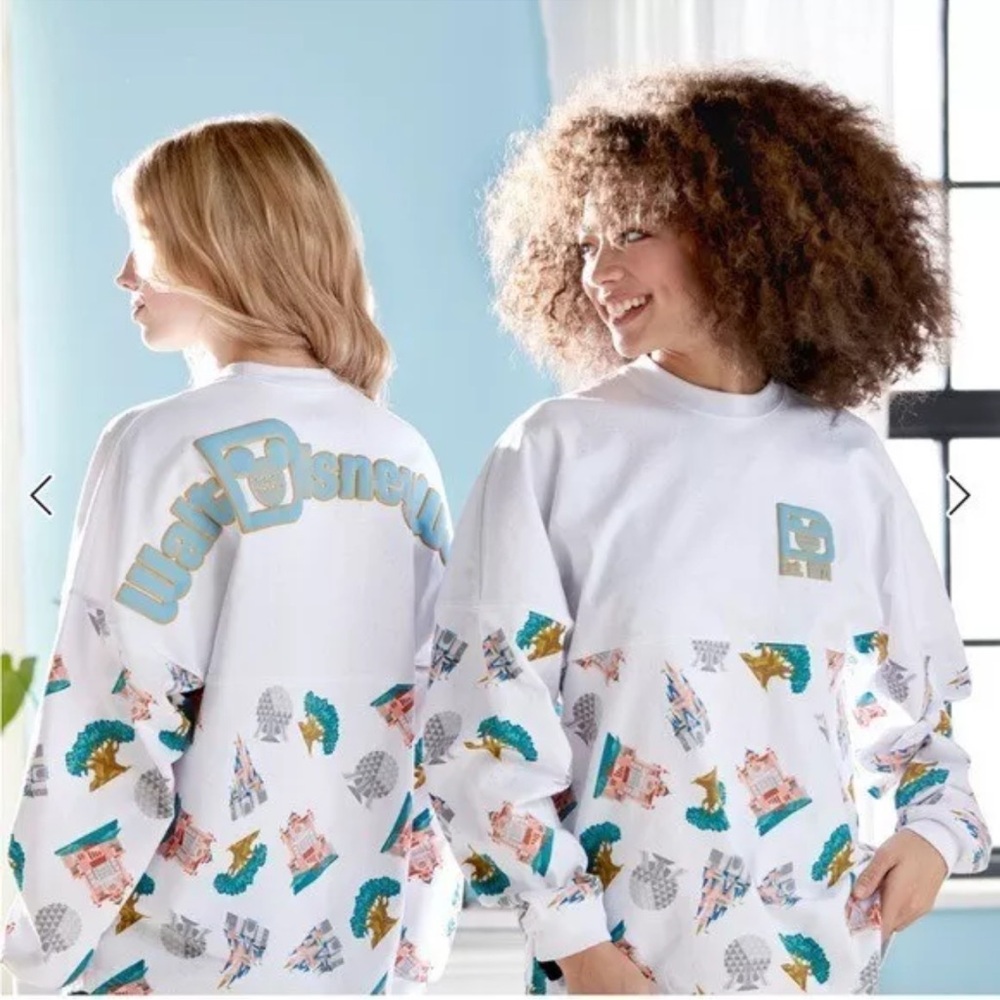 Walt Disney World Spirit Jersey XL Icons Epcot Hollywood Studios
